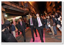 Un desfile de Elías Rumbo en la última iniciativa comercial, la exitosa Fashion Night